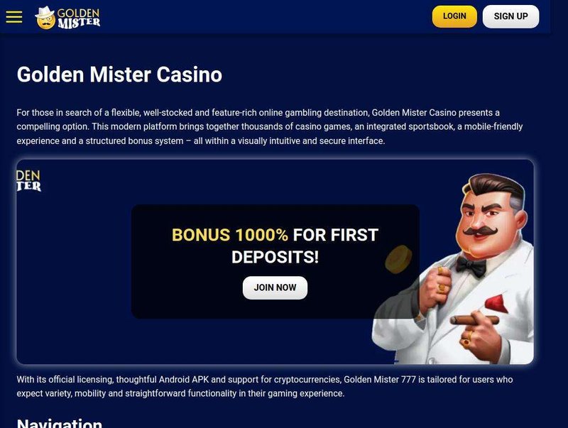 Experience the Ultimate Thrill at Golden Mister Casino UK Online Today